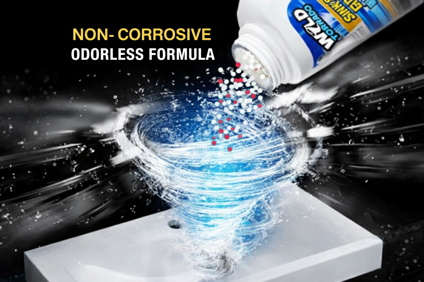 Powerful Kitchen and Drain Cleaner Powder