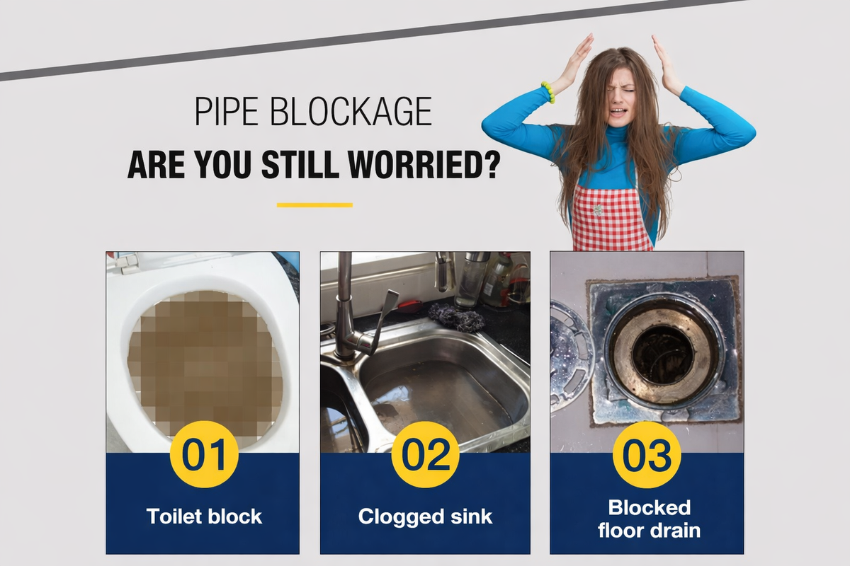 Powerful Kitchen and Drain Cleaner Powder