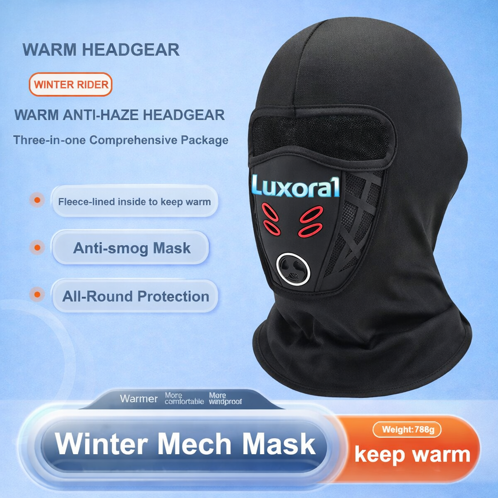 Winter Rider Warm Anti-Haze Balaclava Full Face Mask