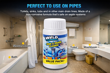 Powerful Kitchen and Drain Cleaner Powder